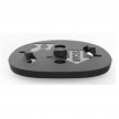 Mounting bracket with 1/4-turn lock - Black colour