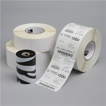 Zebra Z-Ultimate 3000T - 76mmx76mm - Silver Polyester Label