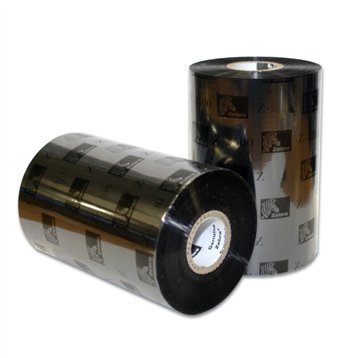 Zebra Resin Image Lock - 110mmx300m - Black Ribbon