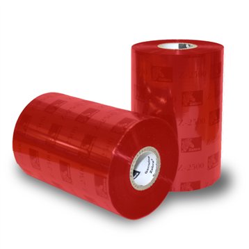 Zebra Wax 5319 - 60mmx450m - Red Ribbon