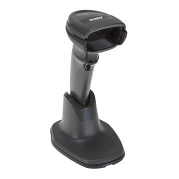 Zebra DS4308 - 2D Barcode Reader with USB and Stand - Black