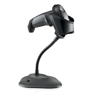 Zebra DS4308 - 2D Barcode Reader with USB and Stand - Black