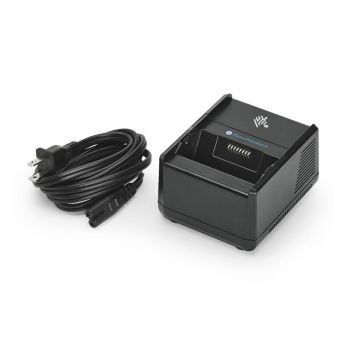 Single-Unit UK Battery Charger for Zebra ZQ320