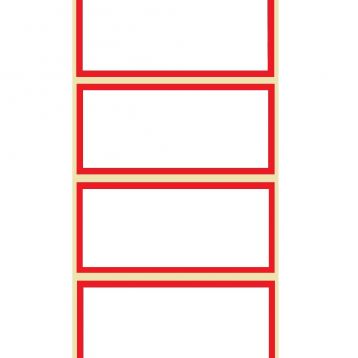 Z-Ultimate 3000T - 90mmx50mm - Etiquette polyester