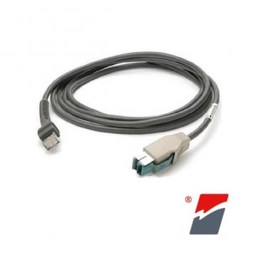 ZEBRA - Shielded "Power Plus" Straight USB Cable