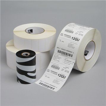 Zebra Z-Destruct PE 8100T - 51mmx25mm - Ultra-destructible polyethylene label
