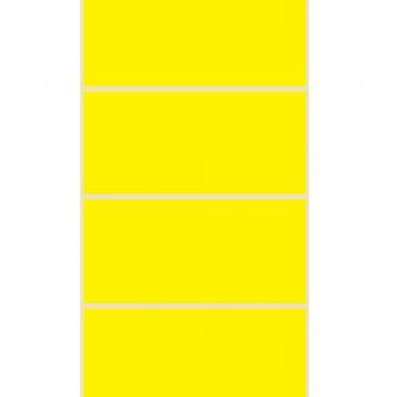 FSM ZEBRA - Etiquette jaune - Z-Select 2000T - 70mmx40mm