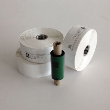 Zebra Z-Destruct PE 8100T - 63mmx19mm - Etiquette poly&eacute;thyl&egrave;ne ultradestructible