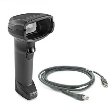 ZEBRA DS8108 - 2D Image Barcode Reader Kit with USB Cable - Black