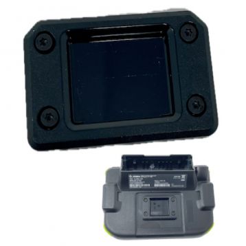 Replacement mounting wedge, attaches the portable terminal to the wrist support. Includes screws.