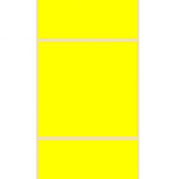 FSM - Zebra Z-Perform 1000D ROUGE - 102mmx102mm - Etiquette thermique &eacute;conomique