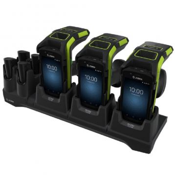 Charging and Communication Station with Batteries for RFD90 and TC21/TC26 with 3 slots
