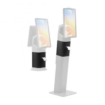 Printer enclosure for kiosk