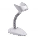 Weighted and flexible stand in white