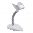Weighted and flexible stand in white