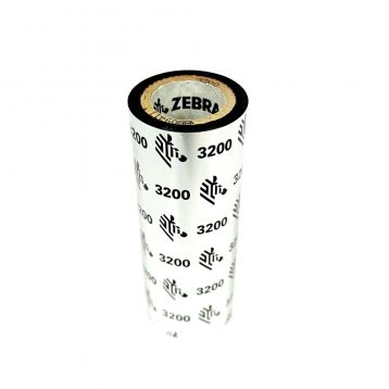 Zebra Wax-Resin 3200 Sample - 110mmx50m - Black Ribbon