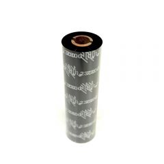 Echantillon Zebra Cire 1600 - 110mmx74m - Ruban noir